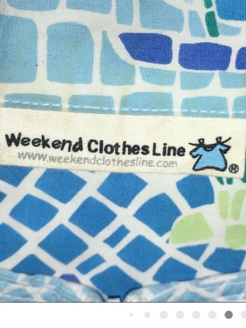 Weekend Clothesline -cute summer dress with matching jacket VTG 2 piece set